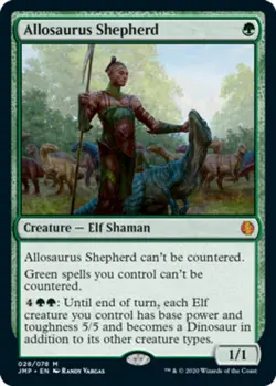 [1x] Allosaurus Shepherd Near Mint, English Jumpstart MTG Magic - Image 1