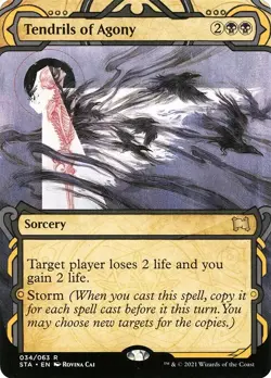 Tendrils of Agony Borderless Regular - Strixhaven Mystical Archive MTG-NM - Image 1