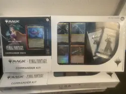 (3) MAGIC THE GATHERING MTG X FINAL FANTASY COMMANDER KIT COSTCO BUNDLE LOT - Image 2
