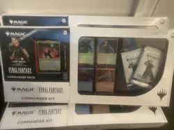 (3) MAGIC THE GATHERING MTG X FINAL FANTASY COMMANDER KIT COSTCO BUNDLE LOT - Image 3