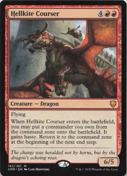 Hellkite Courser M Commander Legends 183 - LP MTG - Image 1