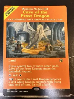 Cave of the Frost Dragon (350) Showcase - AFR MTG - FAST2SHIP! - Image 1