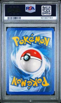 2003 Pokemon EX Sandstorm Cyndaquil Reverse Holo 59/100 PSA 8 - Image 3
