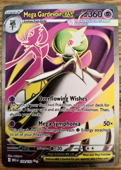 Mega Gardevoir ex - 159/132 - Ultra Rare - Mega Evolution - NM/M - Pokemon Card - Image 1