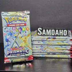 Pokemon Prismatic Evolutions Sealed Booster Pack Lot of 14 Packs - Image 1
