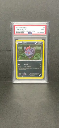 2011 Pokemon McDonalds Collection - Zorua 9/12 - Holo - PSA 9 Mint - Image 1