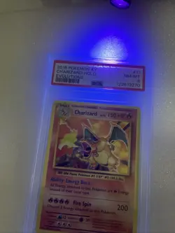 2016 Pokemon Charizard Holo PSA 8 Evolutions 11/108 - Image 3