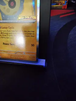 Lunatone 004 Mega Evolution Stamped Promo 004 Black Star NM Condition Pokemon... - Image 3