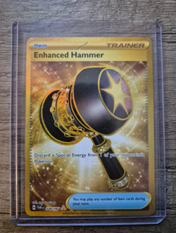 Enhanced Hammer - 224/167 Twilight Masquerade(Pokemon) Golden Hyper Rare MINT/NM - Image 1