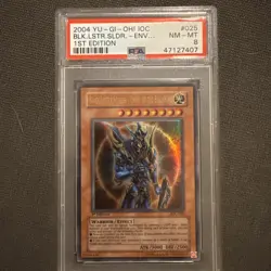Black Luster Soldier IOC-025 Ultra Rare 1st Edition L! PSA 8!! Yu-Gi-Oh! - Image 1