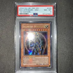 Black Luster Soldier IOC-025 Ultra Rare 1st Edition L! PSA 8!! Yu-Gi-Oh! - Image 2
