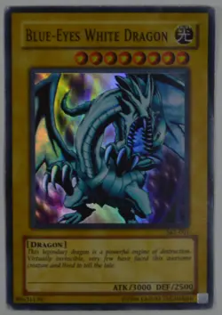 Blue-Eyes White Dragon - SKE-001 - Super Rare - Unlimited Edition YuGiOh - Image 1