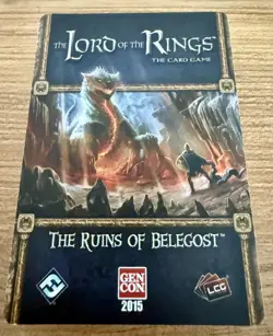 Lord of the Rings LCG LOTR Card Game Ruins of Belegost POD - MINT - COMPLETE - Image 1