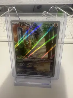 Pokemon TCG Sudowoodo Scarlet & Violet Paldea Evolved Holo Card 219/193 NM - Image 1