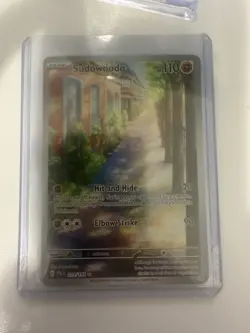 Pokemon TCG Sudowoodo Scarlet & Violet Paldea Evolved Holo Card 219/193 NM - Image 5