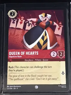 Disney Lorcana Alice in Wonderland Theme 8 Card Lot Alice/King & Queen of Hearts - Image 4