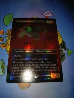 [1x] The Lord of Pain - Foil - Borderless Near Mint, Duskmourn MTG - Image 2