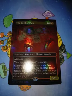 [1x] The Lord of Pain - Foil - Borderless Near Mint, Duskmourn MTG - Image 3