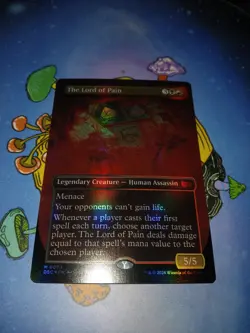 [1x] The Lord of Pain - Foil - Borderless Near Mint, Duskmourn MTG - Image 4