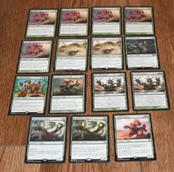 14x MTG Rare Green Hydra Scourge Of Skola Vale, Phyrexian, Hungering, Lifeblood - Image 4