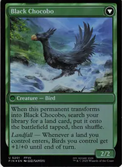 Sidequest: Raise a Chocobo U FINAL FANTASY 201 NM Foil MTG - Image 2