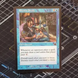 Rhystic Study LP Prophecy Common MTG - Image 1