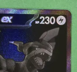 Zekrom EX 172/086 Black Bolt SV Full Art Holo Card BLK White Rare Pokemon - Image 3