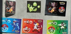 Pokemon TCG Mini Binder and stickers Chest Exclusive 2023 w/ Charizard - Image 2