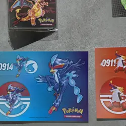 Pokemon TCG Mini Binder and stickers Chest Exclusive 2023 w/ Charizard - Image 3