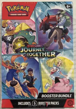 Pokemon TCG Scarlet Violet Journey Together Booster Bundle New Sealed - Image 1