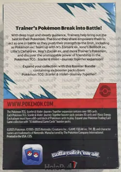 Pokemon TCG Scarlet Violet Journey Together Booster Bundle New Sealed - Image 2