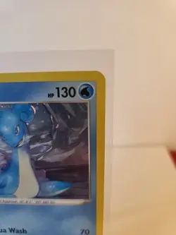 SWIRL CENTER WHOLE NM Lapras SWSH051 Holo 2020 Pokemon TCG Black Star Promo NM - Image 3