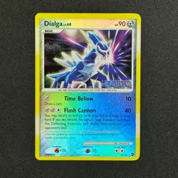 Dialga 16/106 Great Encounters Stamped Reverse Holo Pokemon TCG - Image 1