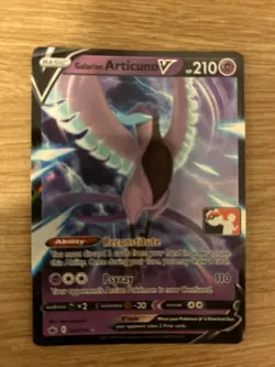 Pokemon - Galarian Articuno V 058/198 - Play! Pokemon Prize Pack Stamped Promo - Image 1