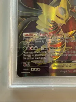 2015 POKEMON XY ANCIENT ORIGINS #93 FULL ART/GIRATINA EX PSA 10 - Image 2