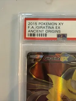 2015 POKEMON XY ANCIENT ORIGINS #93 FULL ART/GIRATINA EX PSA 10 - Image 5