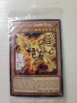 YUGIOH KAISER GLIDER GOLDEN BURST LDS3-EN136 SECRET (NM) SEALED - Image 1