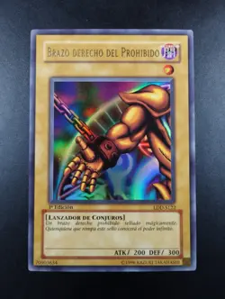 YUGIOH 2003 | RIGHT ARM OF THE FORBIDDEN ONE | LDD-S122 (LOB-122) | 1ST EDT | NM - Image 1