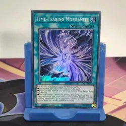 Time Tearing Morganite CYAC-EN067 1st Edition Super Rare Yugioh TCG - Image 1