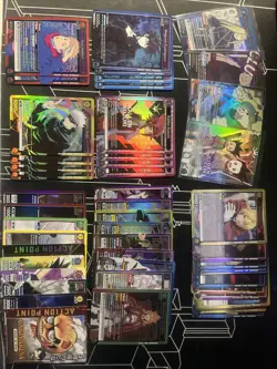 Union Arena TCG Mixed Card Lot Rares SRs Parallels Promos - Image 1