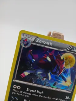 Zoroark 71/108 - Dark Explorers - Cracked Ice Holo Rare LP Pokemon Card, 2012 - Image 2