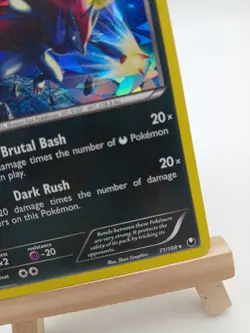 Zoroark 71/108 - Dark Explorers - Cracked Ice Holo Rare LP Pokemon Card, 2012 - Image 4