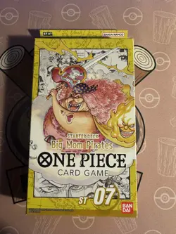 One Piece TCG Card Game Big Mom Pirates Starter Deck ST-07 English - Image 1