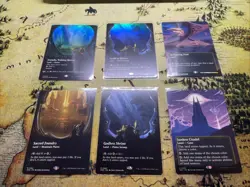 MTG Edge Of Eternities 🪐Galaxy FOIL✨ Full Art Lands, And More, 34 Cards - Image 1