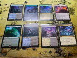 MTG Edge Of Eternities 🪐Galaxy FOIL✨ Full Art Lands, And More, 34 Cards - Image 2