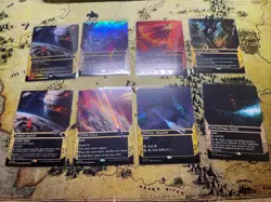 MTG Edge Of Eternities 🪐Galaxy FOIL✨ Full Art Lands, And More, 34 Cards - Image 3