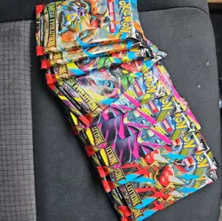 10 Mega Evolution Pokemon Unopend Booster Packs TCG Cards Factory Sealed New UK - Image 1