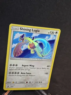 Pokemon TCG Shining Lugia Black Star Promo Card SM82 - Image 2