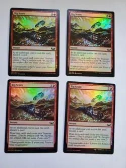 4x Big Score - Foil - SNC - Near Mint - Magic the Gathering - Image 1