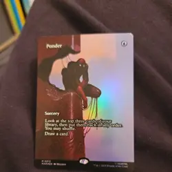 MTG Ponder Mythic rare Spiderman universes beyond FOIL - Image 1